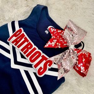 Sequin Cheer Bow